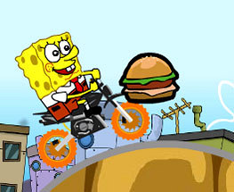 SpongeBob pe Motocicleta