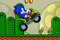 Sonic pe ATV in Lumea lui Mario