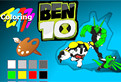 Extraterestrii lui Ben 10 de colorat