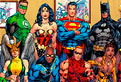 Puzzle cu Supereroii DC Comics