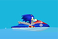 Sonic pe Jet Ski