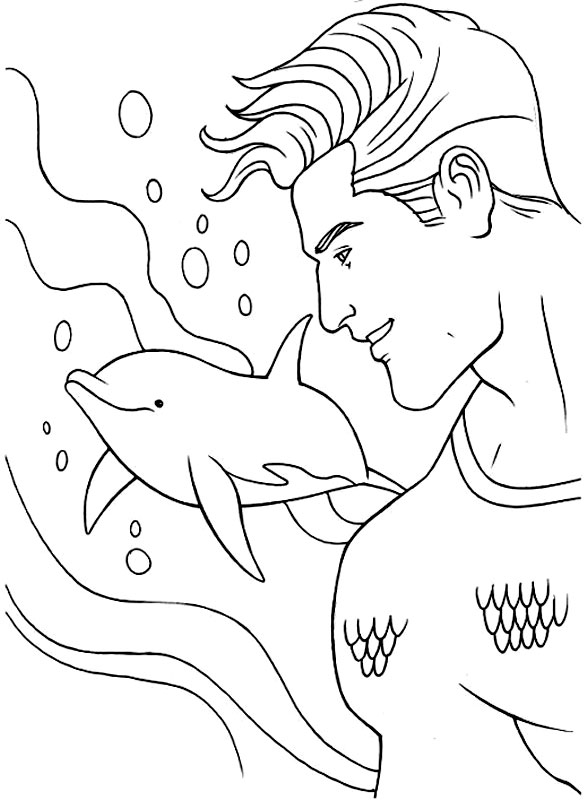 Aquaman si delfinul