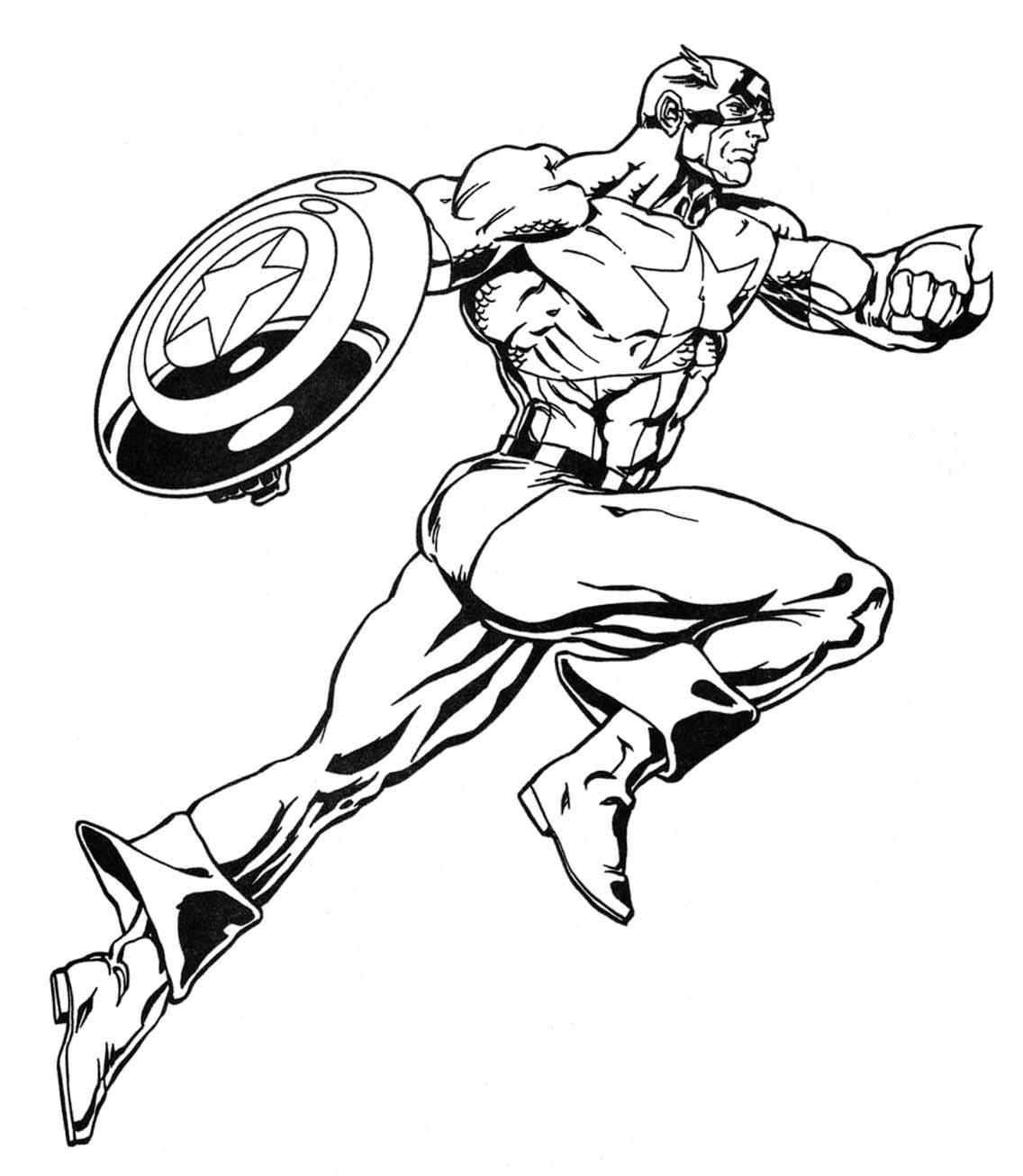 Captain America de la Marvel