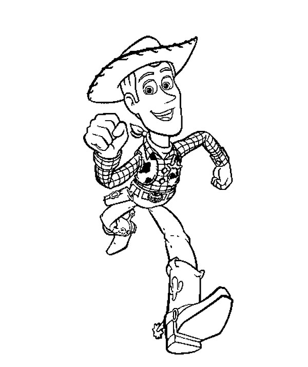 Seriful Woody din Toy Story