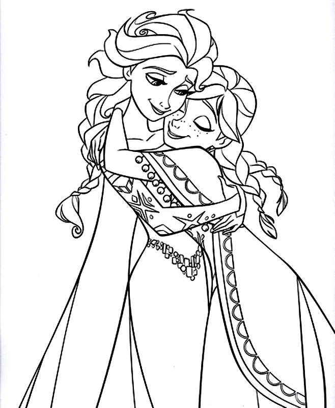 Anna si Elsa din Frozen
