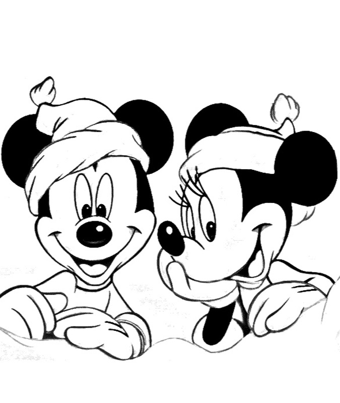 Craciunul cu Mickey si Minnie