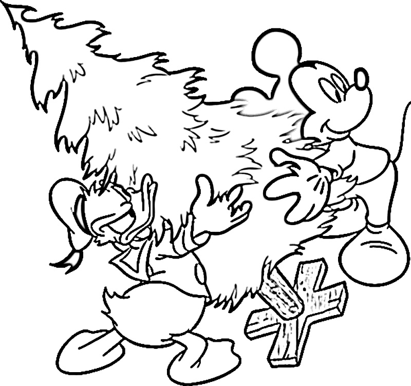Mickey si Donald de Craciun
