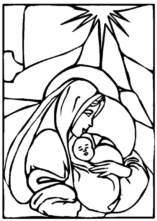 Fecioara Maria si pruncul Iisus