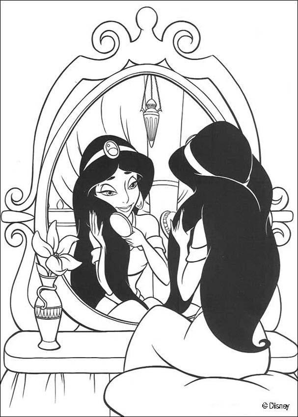 Jasmine in fata oglinzii