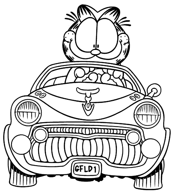 Masina lui Garfield