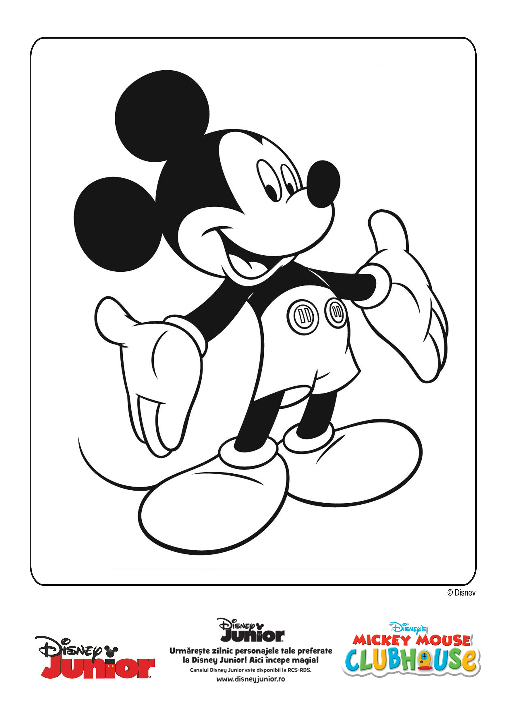 Supervise Polar efficiency Mickey Mouse te saluta
