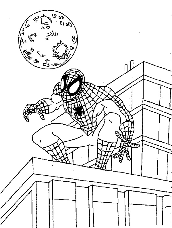 Spiderman sub clar de luna