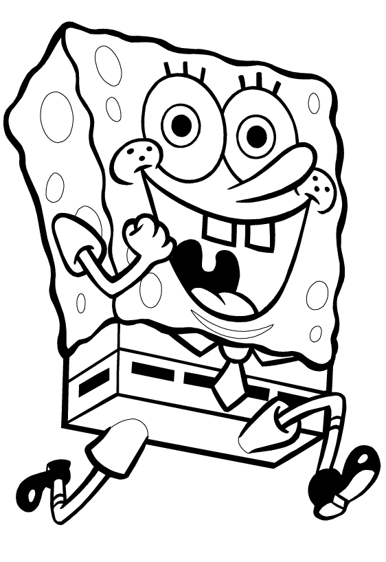 Sponge Bob alearga