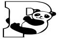 Litera P de la panda
