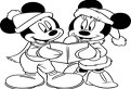 Mickey si Minnie canta colinde