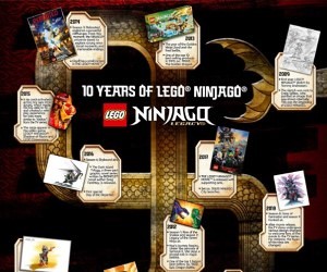 LEGO NINJAGO sarbatoreste cea de a 10-a aniversare
