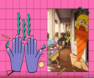 Cartoon Network indeamna copiii sa se spele pe maini