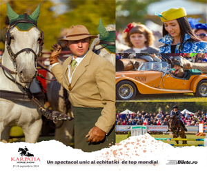 Karpatia Horse Show deschide drumul catre Jocurile Olimpice de la Tokyo 2020. Spectacolul unic al echitatiei de top mondial revine pentru a VI-a Editie la Domeniul Cantacuzino de la Floresti