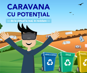 A inceput a doua editie: Caravana cu Potential, primul modul de educatie ecologica in format VR din Romania!