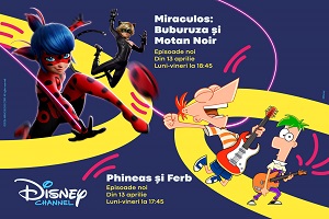 Noutatile lunii aprilie la Disney Channel si Disney Jr.