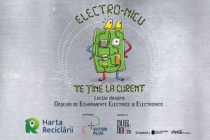 Electro-Nicu te tine la curent: lectia care aduce DEEE-urile in sala de clasa