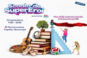 La inceput de an scolar copiii isi activeaza puterile la Scoala de SuperEroi Itsy Bitsy