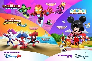 Super-eroii preiau serile la Disney Jr. incepand de astazi Super-eroii preiau serile la Disney Jr. incepand de astazi
