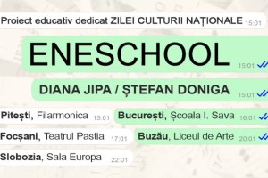 DIANA JIPA si STEFAN DONIGA incep un turneu prin scoli din Romania pentru a ii inspira si motiva pe elevi