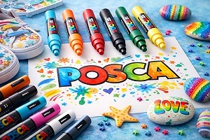 Arta si DIY cu markere POSCA – Ghid complet pentru parinti, profesori si artisti