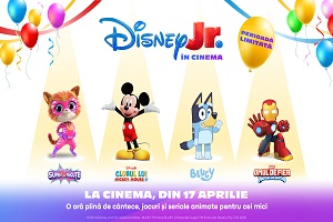 DISNEY JR. IN CINEMA REVINE IN ROMANIA