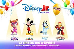DISNEY JR. IN CINEMA REVINE IN ROMANIA DISNEY JR. IN CINEMA REVINE IN ROMANIA