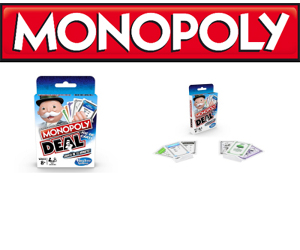 Monopoly Deal, cel mai rapid joc al tranzactiilor imobiliare se lanseaza in Romania. Se joaca in doar 15 minute!