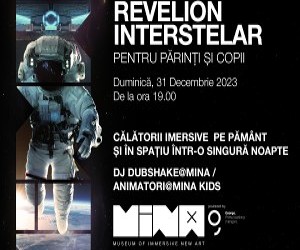 MINA Museum of Immersive New Art anunta evenimentul Revelion Interstelar, dedicat parintilor si copiilor