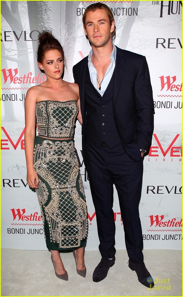 Kristen Stewart si Chris Hemsworth la Sydney