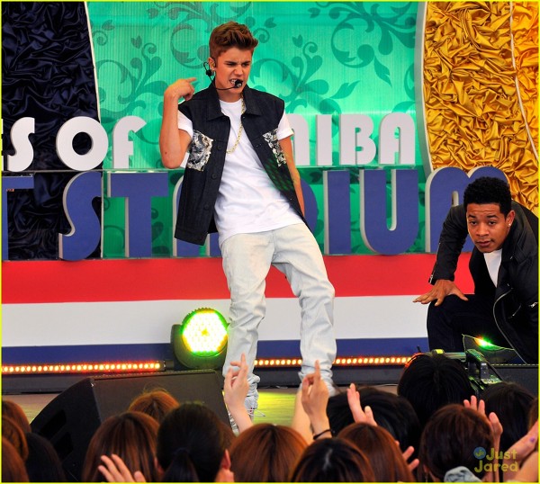 Justin Bieber concert in Odaiba