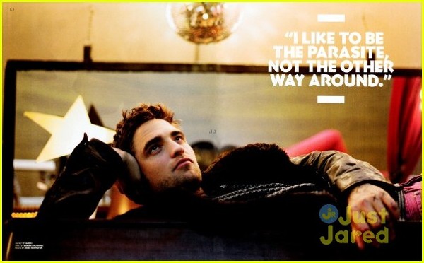 Robert Pattinson, pictorial pentru revista Black Book