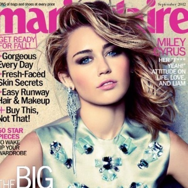 Miley Cyrus in Marie Claire