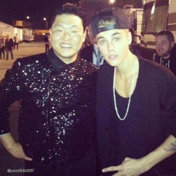 Justin Bieber si PSY
