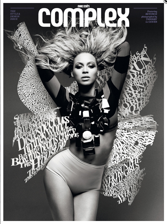 Beyonce in revista Complex