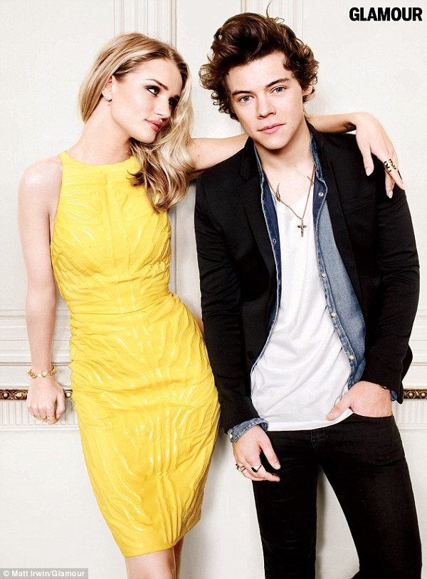 Harry Styles si Rosie Huntington Whiteley