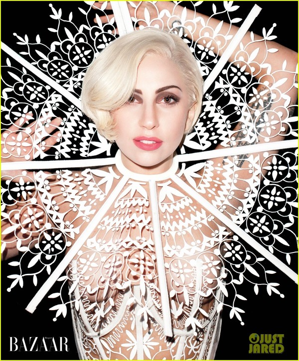 Lady Gaga in Harper's Bazaar
