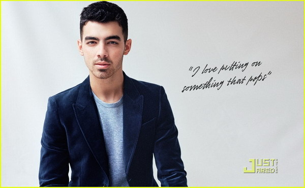 Pictorial Joe Jonas pentru "Mr Poter"