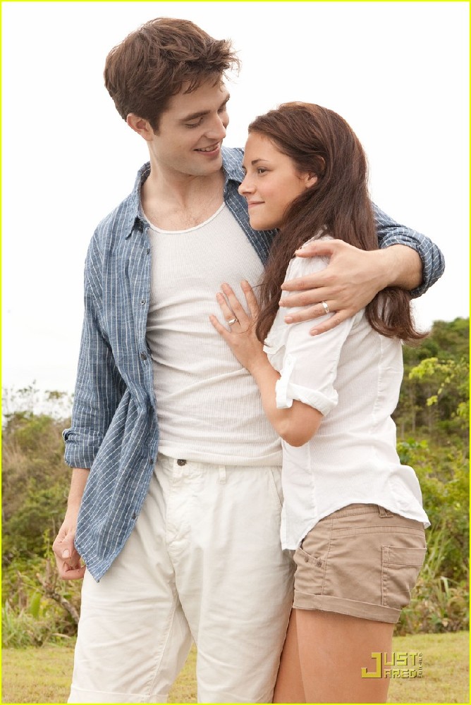 Robert Pattinson si Kristen Stewart - Breaking Dawn