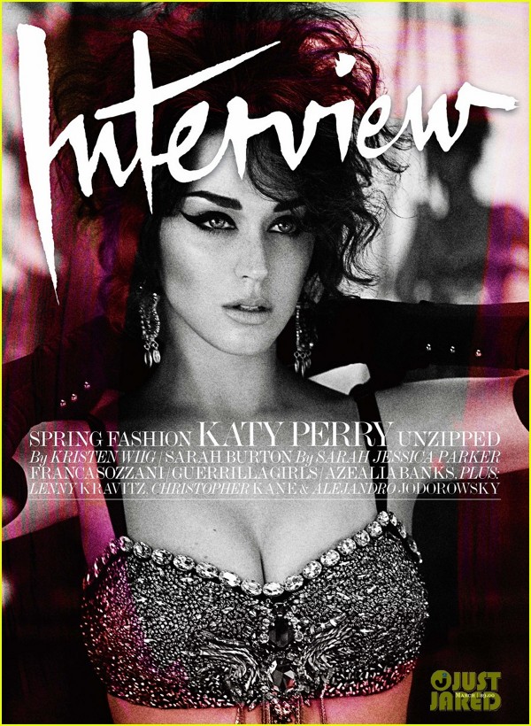 Katy Perry pe coperta revistei Interview