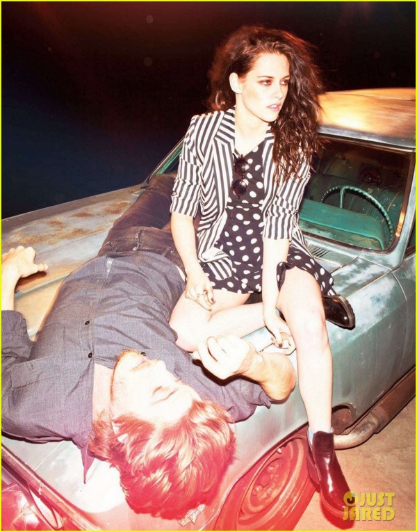 Kristen Stewart si Garrett Hedlund in Jalouse