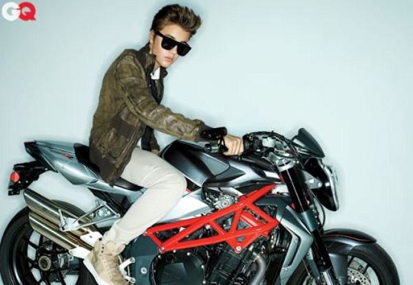 Justin Bieber, pictorial pentru revista GQ