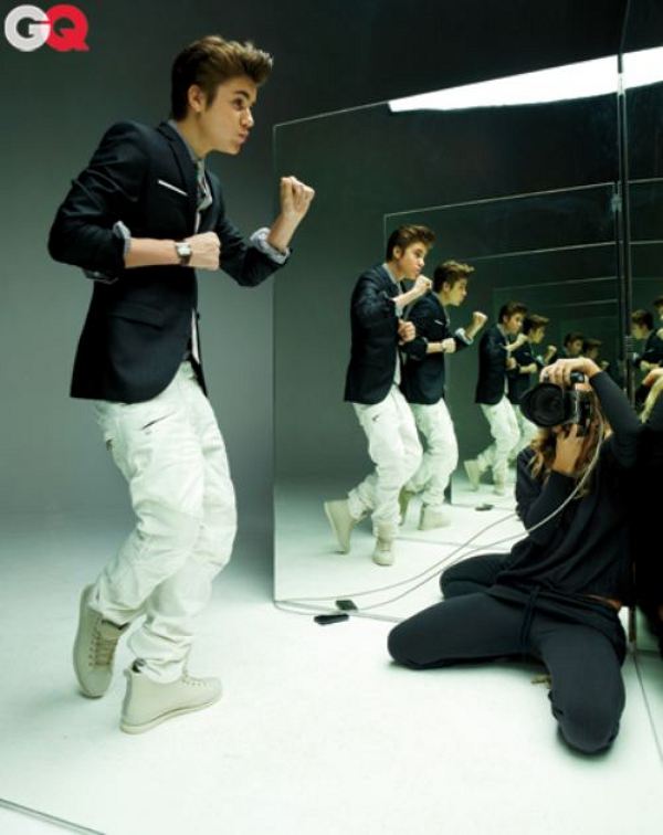 Justin Bieber, photoshoot pentru revista GQ