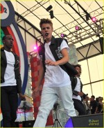 Justin Bieber, concert gratuit pentru fanii sai din Japonia