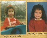 Selena Gomez la 3 si 4 ani