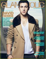 David Henrie pe coperta revistei Glamoholic